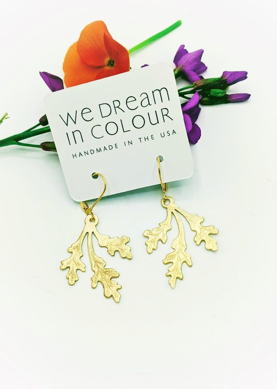We Dream in Colour Golden Oak Earrings
