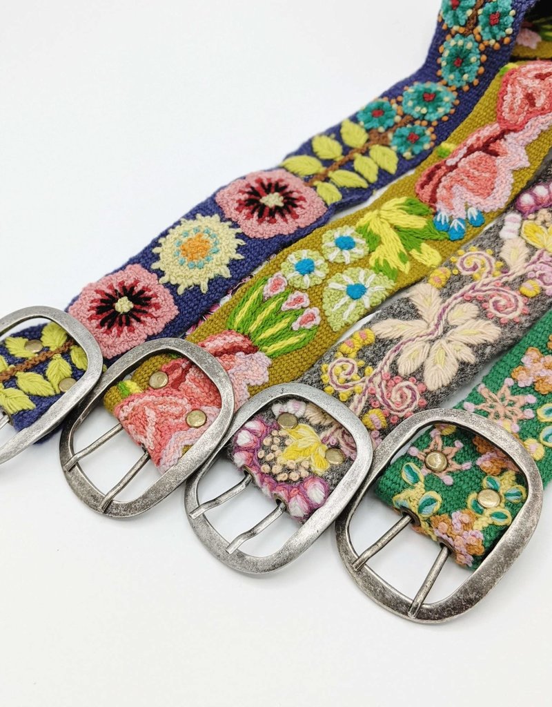 Jenny Krauss  Embroidered Belt