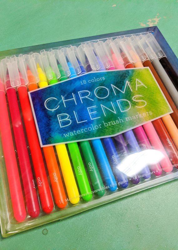 ooly Chroma Watercolor Brush Markers