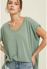 Wishlist Twisted Band Slouchy Tee