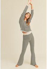 Miou Muse Stripe Sweater Knit Pants