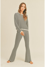 Miou Muse Stripe Sweater Knit Pants