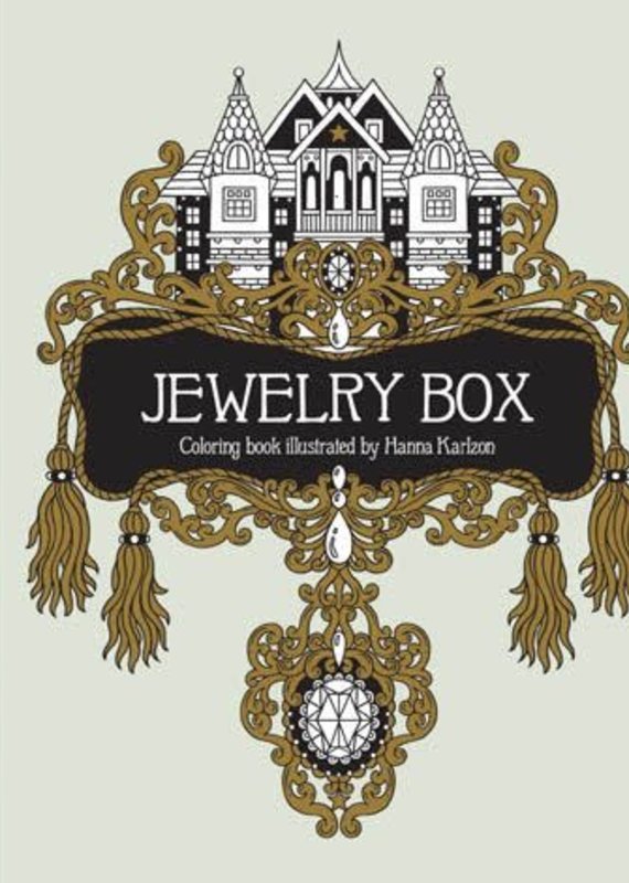 Gibbs Smith Jewelry Box Coloring Book