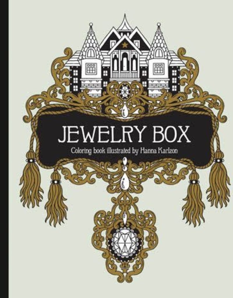 Gibbs Smith Jewelry Box Coloring Book