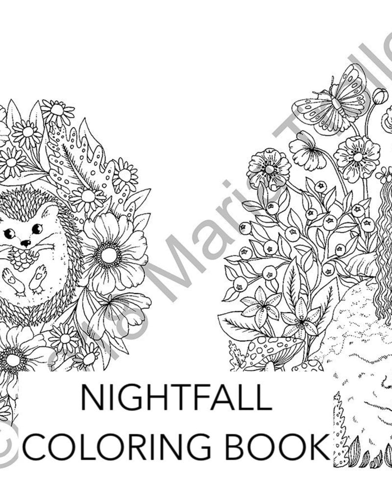 Hanna Karlzon and Maria Trolle Coloring Books - Firefly