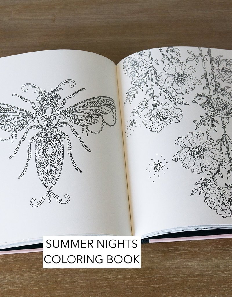 New Summer Colouring Pages from Hanna Karlzon