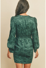 Dress Forum Tropical Emerald Mini Dress