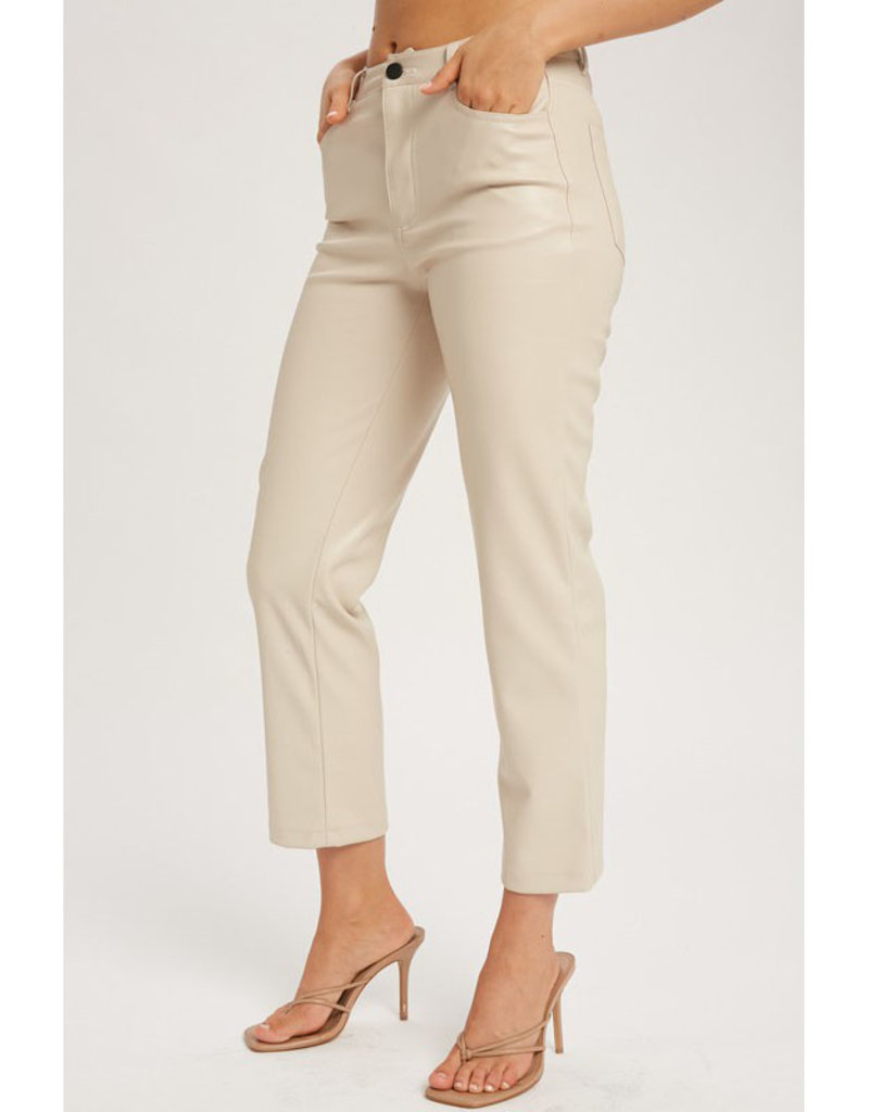 Miou Muse Creamy Vegan Leather Pants