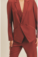 Lush Rich Garnet Blazer