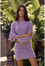 lalavon Lilac Dreams Sweater Dress
