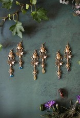 Trollbinde Pollinator Earrings Labradorite