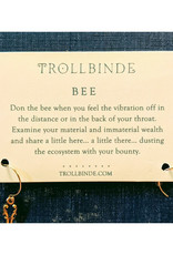 Trollbinde Pollinator Earrings Labradorite