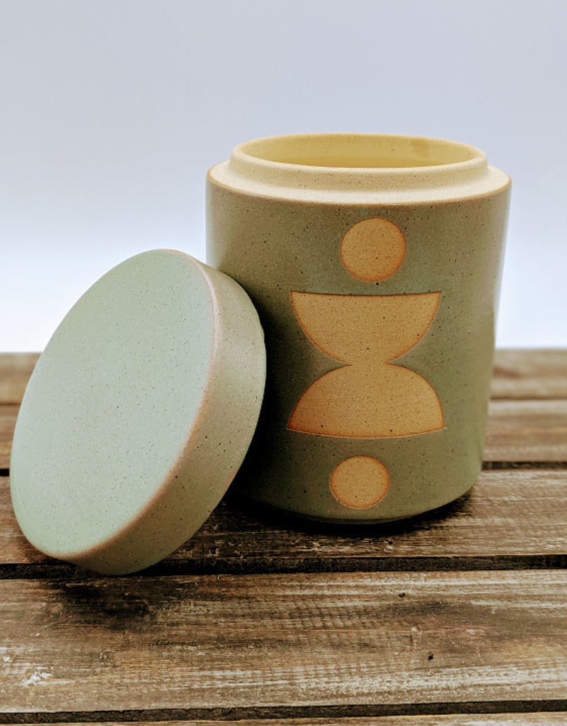 Paddywax Ceramic Candle w/Lid