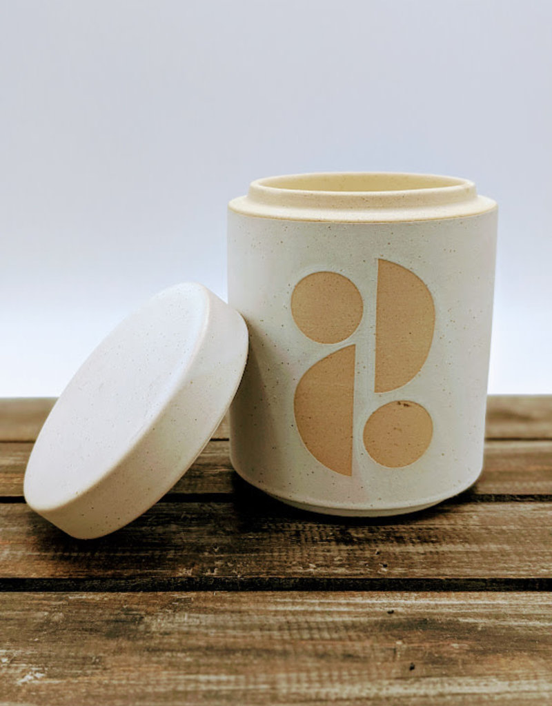 Paddywax Ceramic Candle w/Lid