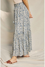 Dress Forum Blue Paisley Maxi Skirt