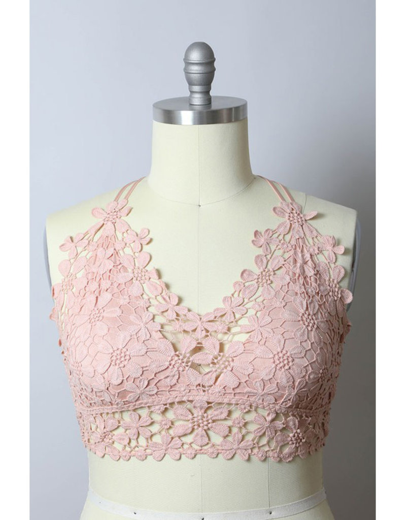 Crochet Daisy Bralette Plus - Firefly