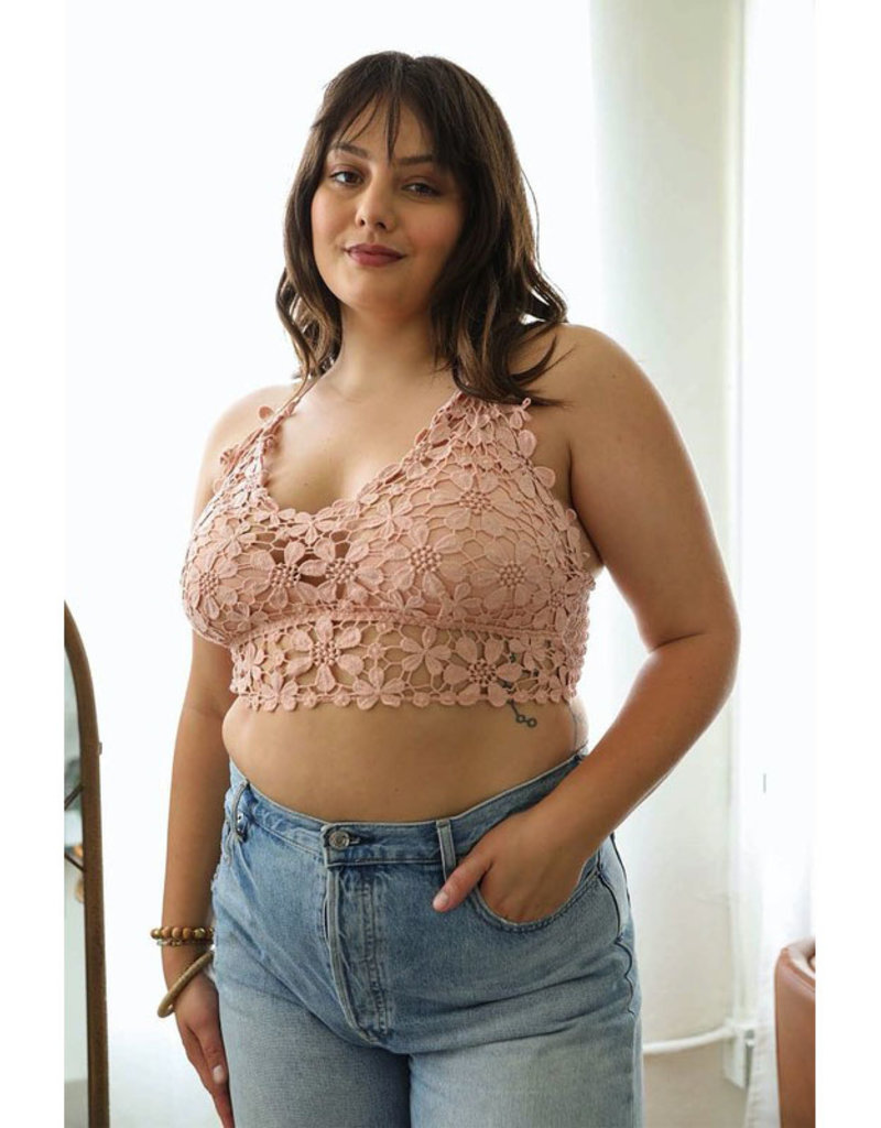 Crochet Daisy Bralette - Firefly