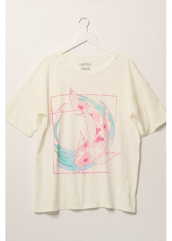 Promesa Koi Oversized Graphic Tee