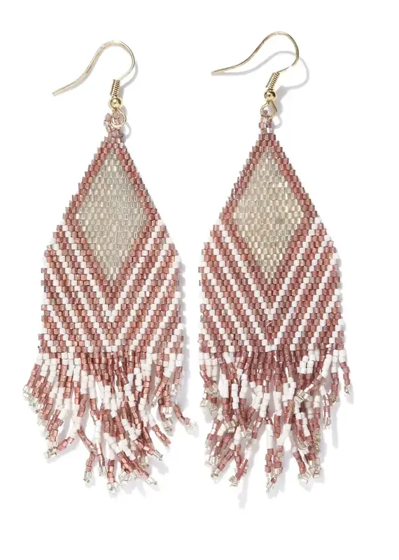 Ink+Alloy Dottie Diamond Beaded Earrings