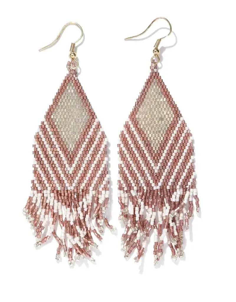 Ink+Alloy Dottie Diamond Beaded Earrings