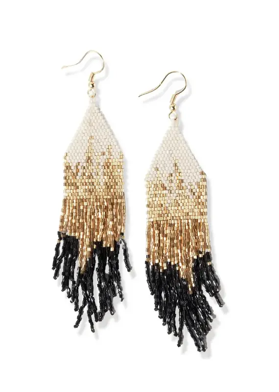 Ink+Alloy Claire Ombre Beaded Earrings