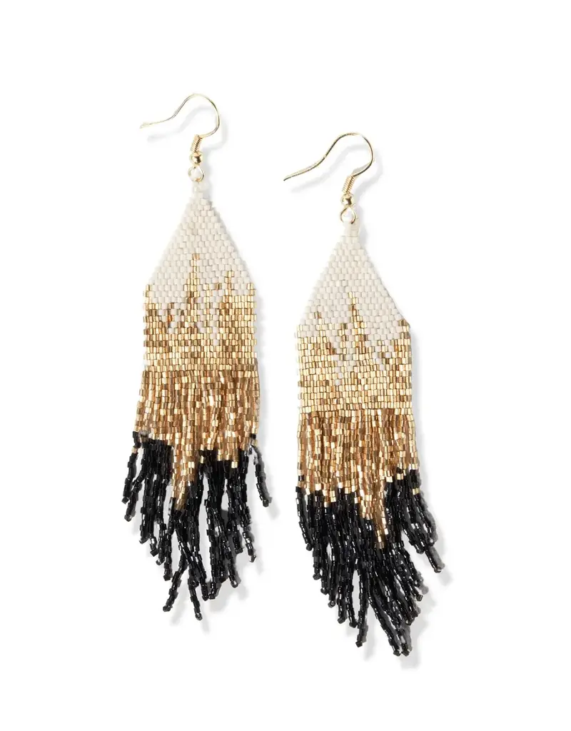 Ink+Alloy Claire Ombre Beaded Earrings