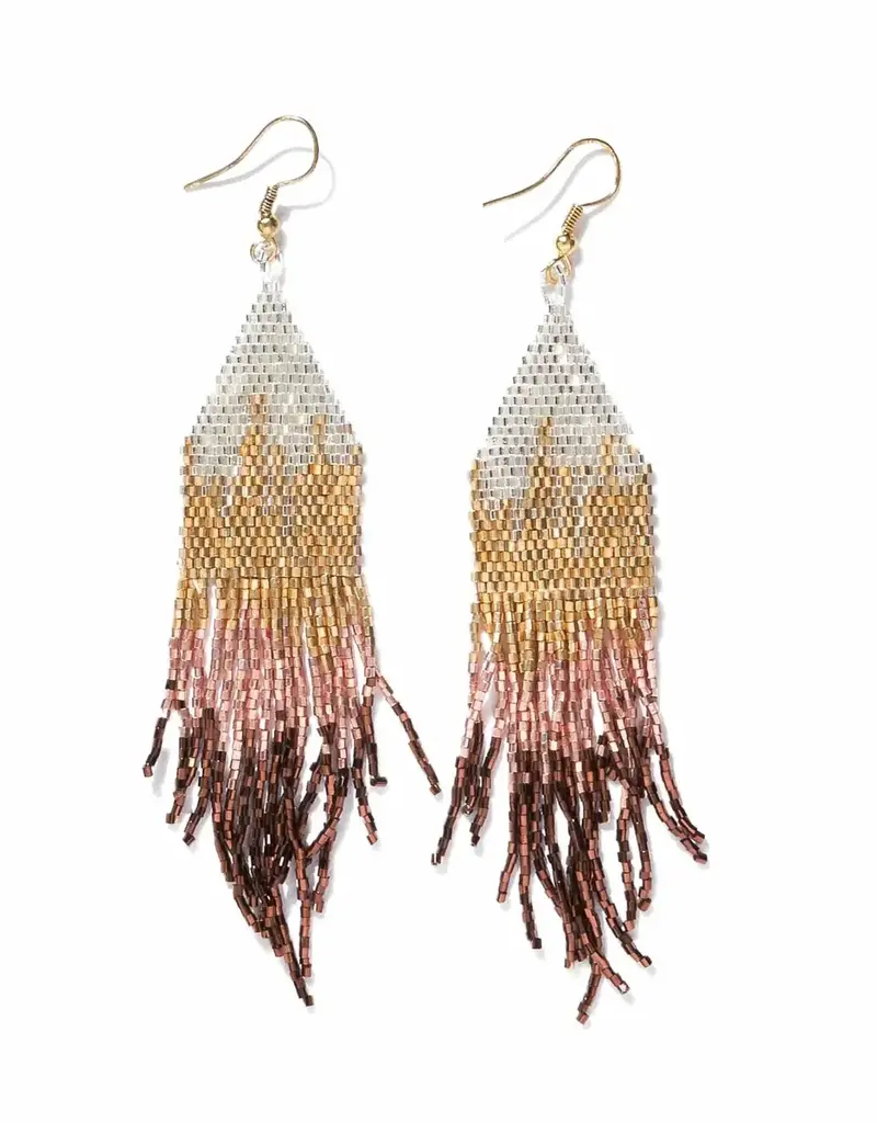 Ink+Alloy Claire Ombre Beaded Earrings