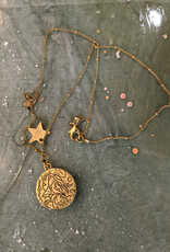 Bird in the Sky Astrological Necklace Water Sign