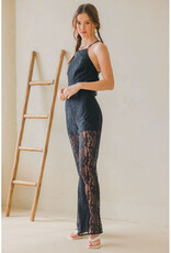 idem ditto Floral Lace Jumpsuit