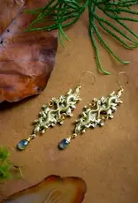 Trollbinde Salamander Cluster Earrings