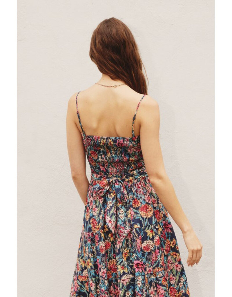 Dress Forum Floral Ruched Cami Top