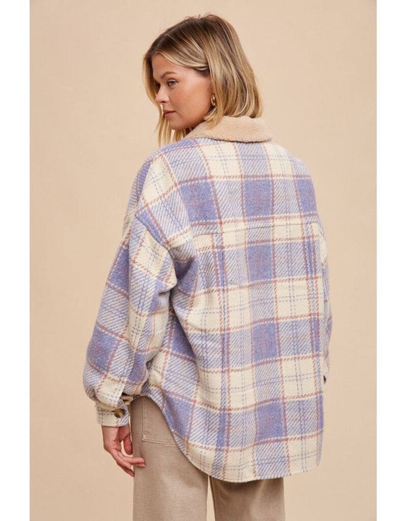 In Loom Sherpa Lined Flannel Jacket