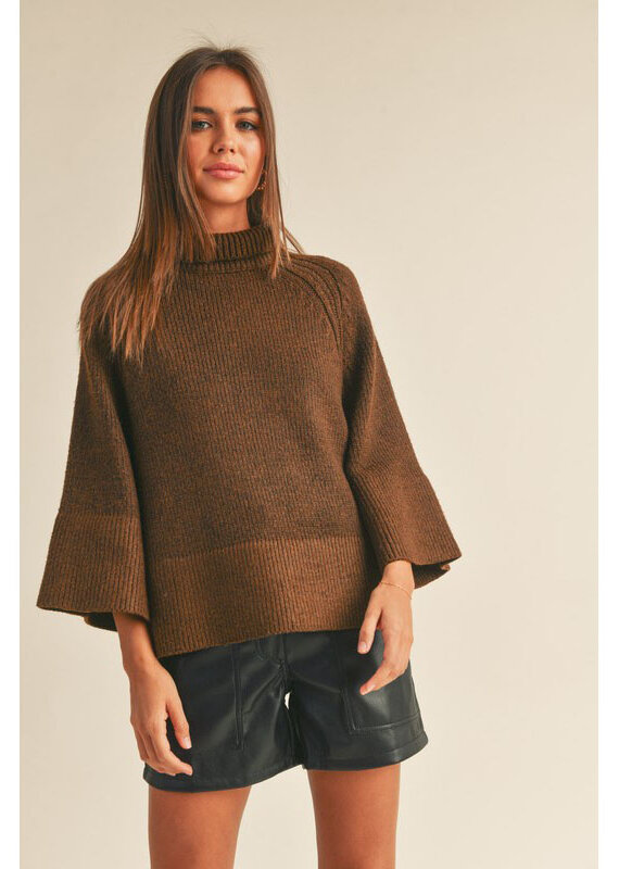 Breckenridge Cable Knit Poncho Sweater – Shop House of Muse