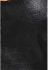 Le Lis Black Leather Vest