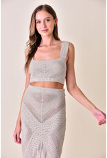Fore Resort Knit Crop Top