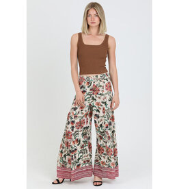 Angie Cream Print Lounge Pants