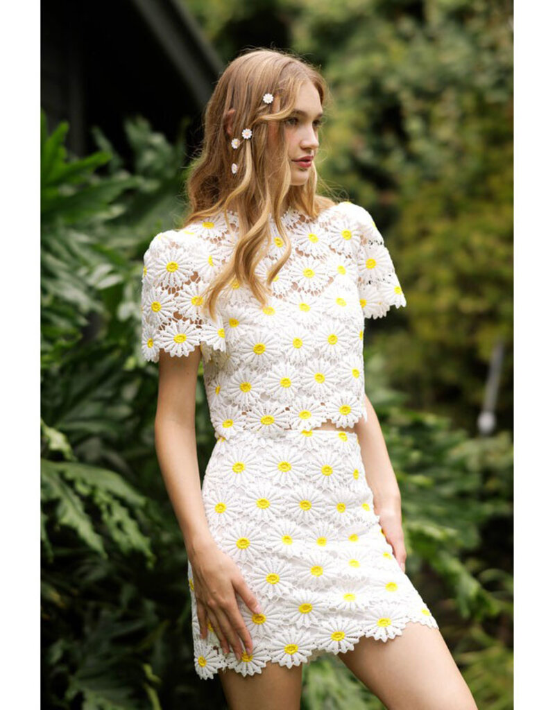 EB Luxe Daisy Mini Skirt