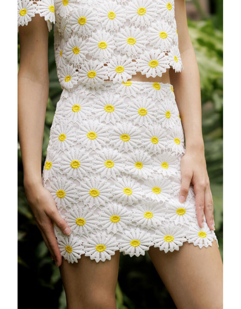 EB Luxe Daisy Mini Skirt