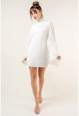 Fore Bell Sleeve Mini Dress