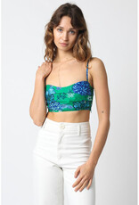 Olivaceous Camile Crop Top