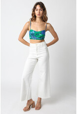 Olivaceous Camile Crop Top