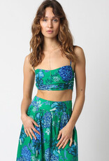 Olivaceous Camile Crop Top