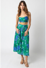 Olivaceous Camile Crop Top