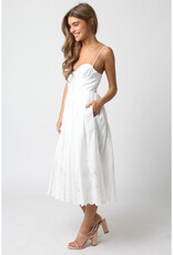 Olivaceous Alexia Midi Dress