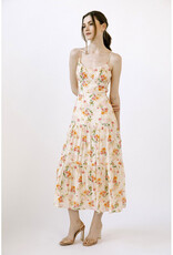Storia Cream Floral Sundress