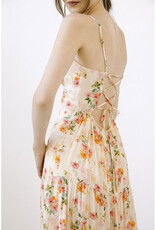 Storia Cream Floral Sundress