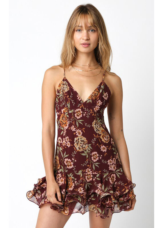 Olivaceous Lucy Mini Dress