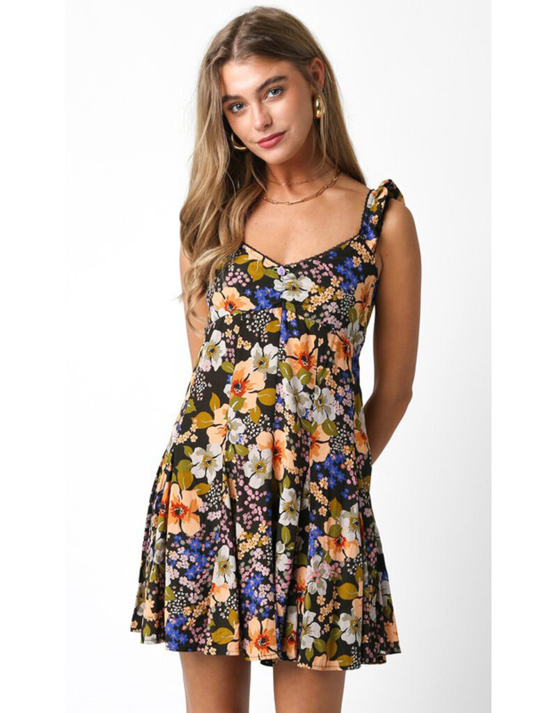 Olivaceous Melina Mini Dress
