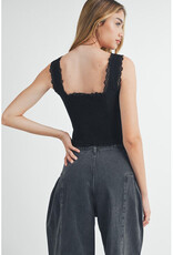 Mable Pleated Wide Leg Jeans