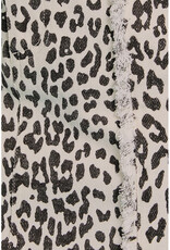 Le Lis Corduroy Animal Print Mini Skirt